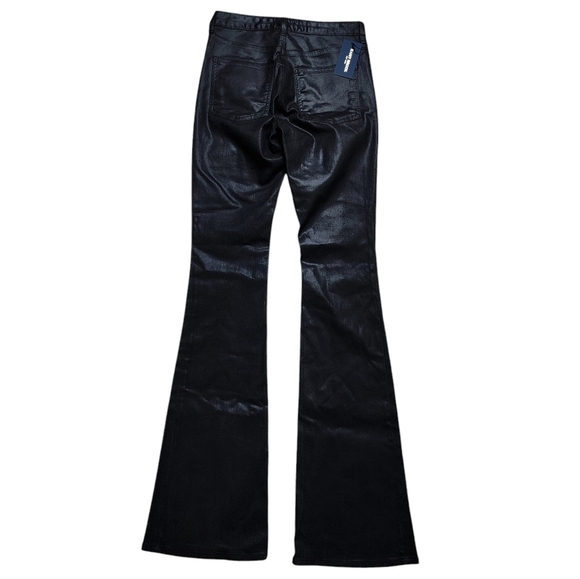 NWT Ramy Brook Black Coated Helena Pants Size 25 - Picture 6 of 12